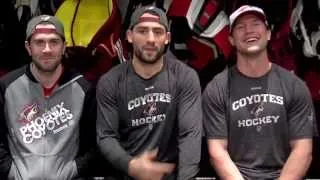 Paul Bissonnette, Keith Yandle, and Shane Doan with Super Bowl 48 Analysis (funny video!)