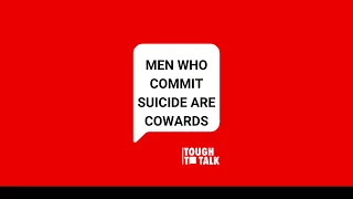 Feminist posts hateful comments to charity about male suicide calling men cowards