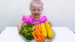 Vegetables and Exercise + more Children's Songs and Videos with Five Kids