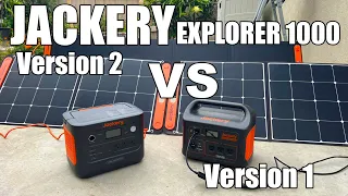 @JackeryInc  Solar Generator 1000 v2 + 200 watts Solar Panel Comparison