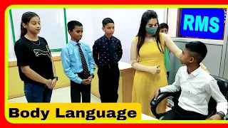 Body Language in RMS interview | Rashtriya military school | Body language | Manoj Sir PD Classes