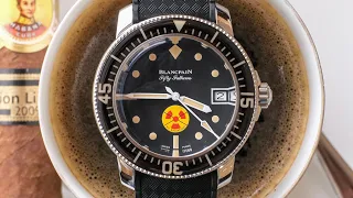 САМЫЕ ПЕРВЫЕ ЧАСЫ ДЛЯ ДАЙВИНГА! BLANCPAIN FIFTY FATHOMS