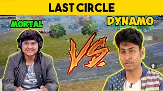 MORTAL VS DYNAMO IN STREAMERS SHOWDOWN TOURNAMENT | TEAM MORTAL VS TEAM DYNAMO IN LAST CIRCLE 😍😍😍