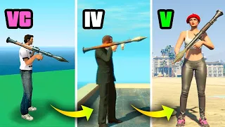 RPG in GTA Games (Evolution)