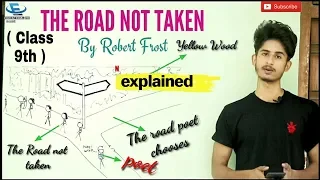 The Road Not Taken | class 9 cbse english poem by robert frost | explanation /summary