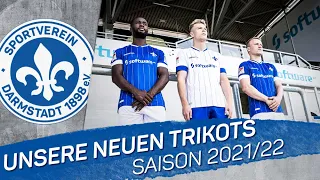 Darmstadt 98 | Unsere neuen Trikots - Saison 2021/22