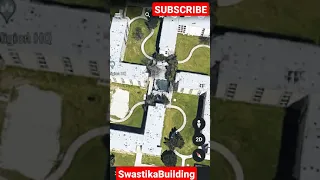 Swastika- Shaped Building | On Google Earth 🌎 California