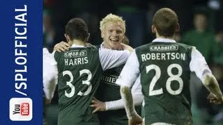 Ryan McGivern Scores First Hibs Goal, Hibernian 2-2 Kilmarnock, 27/02/2013