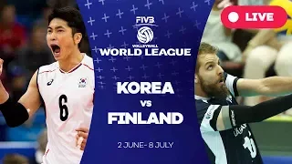Korea v Finland - Group 2: 2017 FIVB Volleyball World League