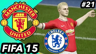 TITLE DECIDER VS CHELSEA! - FIFA 15 Manchester United Career Mode #21