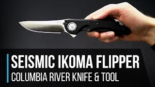 CRKT Seismic Ikoma Deadbolt Lock Flipper Overview