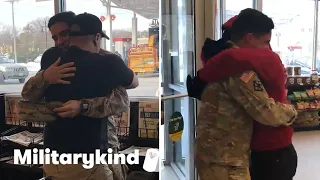 Soldier's surprise will have you seeing triple | Militarykind