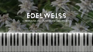Edelweiss (OST The Sound of Music) | Easy Beginner Piano Tutorial