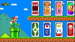 Super Mario Bros. but there are MORE Custom Doors! | ADN MARIO FUN