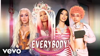 Nicki Minaj - Everybody (ft. Ice Spice, Doja Cat, Cardi B) [Official Mashup Audio]