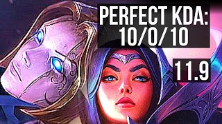 ORIANNA vs IRELIA (MID) | 10/0/10, Legendary, 400+ games | KR Diamond | v11.9