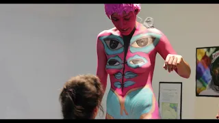 4 BEST ✅ Painted BODIES ► full BODY Painting on women Festival