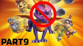 Can you beat Spyro 3 Year of the Dragon without using Spyro? (Part 9 - Spooky Swamp)