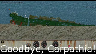 The Carpathia s wreck in Floating Sandbox