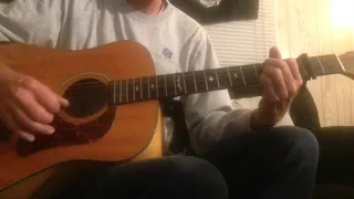 "Fire Away" by Chris Stapleton (Acoustic guitar play along)