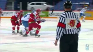 Belarus vs. Kazakhstan IIHF Men's World Ice Hockey Championship 2012 | Andrei Mezin Fails