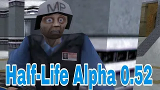 Как выглядит Half-Life Alpha 0.52 сейчас?