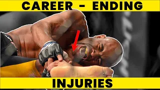 Top 5 career-ending injuries in the UFC 😱😱