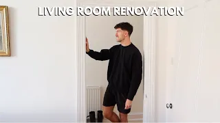 I DIDN'T EXPECT THIS TO WORK | LIVING ROOM DIY | VLOG