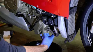 2020 Ducati Panigale V4 Oil Change