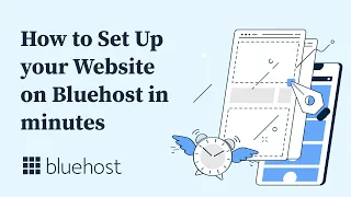 How to Set Up your Website on Bluehost in minutes