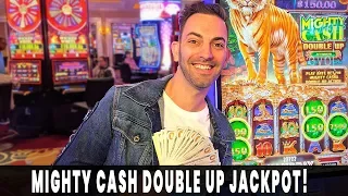 💰 My BIGGEST Mighty Cash DOUBLE UP JACKPOT! 🤑 $22/BET HANDPAY 🎰 Agua Caliente #ad