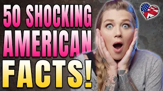 50 SHOCKING US FACTS | CRAZY US FACTS | FACTS ABOUT AMERICA | AMANDA RAE