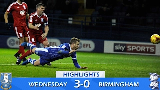 Sheffield Wednesday 3 Birmingham City 0 | Extended highlights | 2016/17