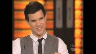 Taylor Lautner Interview Part 1