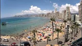 Benidorm Beach Cam 🇪🇸 Streamed 21st September 2023 (2-LD)