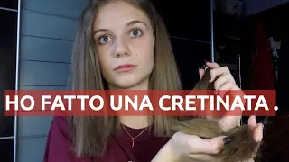 TAGLIO I CAPELLI DA SOLA !!! 🤯