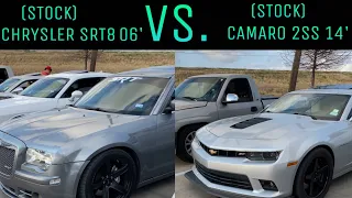 Camaro SS (Stock) vs Chrysler 300c SRT8 (Stock)