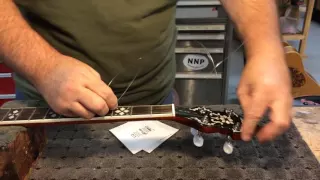 How To Change your Banjo Strings with Richie Dotson