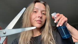 ASMR Fast and Aggressive Hair Cut 💈