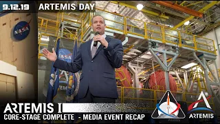 SLS Core Stage Complete - Artemis Day Recap