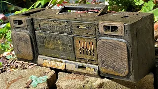 Restoration 1950s SONY sound system and speakers