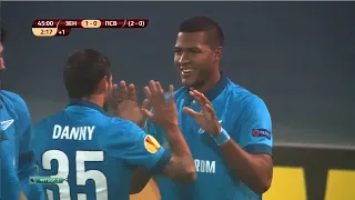 (HD) Зенит 3-0 ПСВ / UEL 2014-2015 / Zenit vs PSV