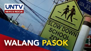 Ilang lungsod at lalawigan, nagdeklara ng walang pasok dahil sa bagyong Aghon ngayong Lunes, May 27