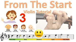 Laufey - From The Start sheet music and easy violin tutorial