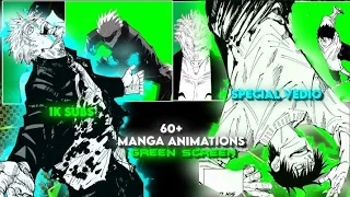 JJK Manga Animation Green screen | 1K Subs Special Vedio