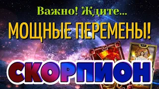 СКОРПИОН 🔥🔥🔥 ВАЖНО! Ждите МОЩНЫЕ ПЕРЕМЕНЫ! Таро Расклад гадание онлайн