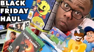 BLACK FRIDAY 2018 HAUL - Movies, Games, Toys, Tech, Shirts (Black Nerd)