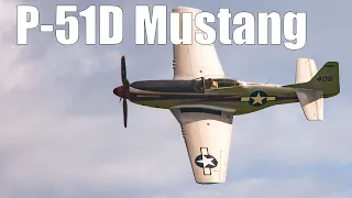 P-51D Mustang Full Airshow Feat Takeoff And Landing - Flygfesten 2022 Saturday