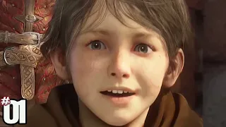 A Plague Tale: Requiem 2023 CINEMATIC GAMEPLAY - A Child With Super Powers to Control Black Rats