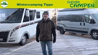 Tipps zum Wintercamping für eiskalte Einsteiger - Die Camper Fahrschule | Clever Campen